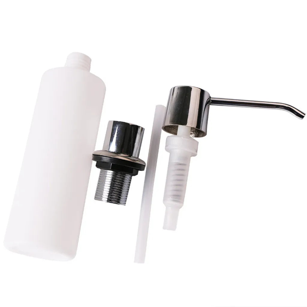 Built-In Countertop Soap & Lotion Dispenser – 300ml