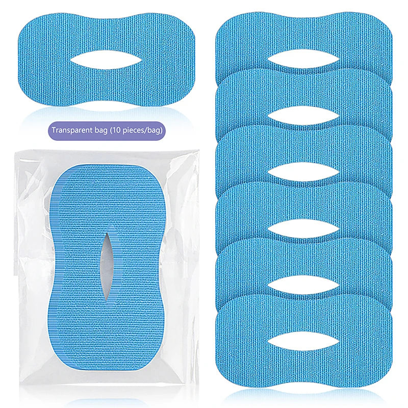 O-Shaped Mouth Sleep Strips | 10/30 Pcs for Adults & Kids