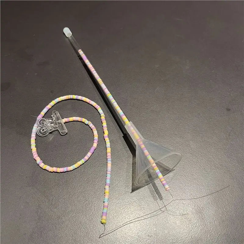 A36T-4X Beading Funnel-Beading Tools Kit For Clay Bead,Beading Tools For Jewelry Making With Beading Needles,Necklaces Making Peaceful Pleasures Health and Wellness