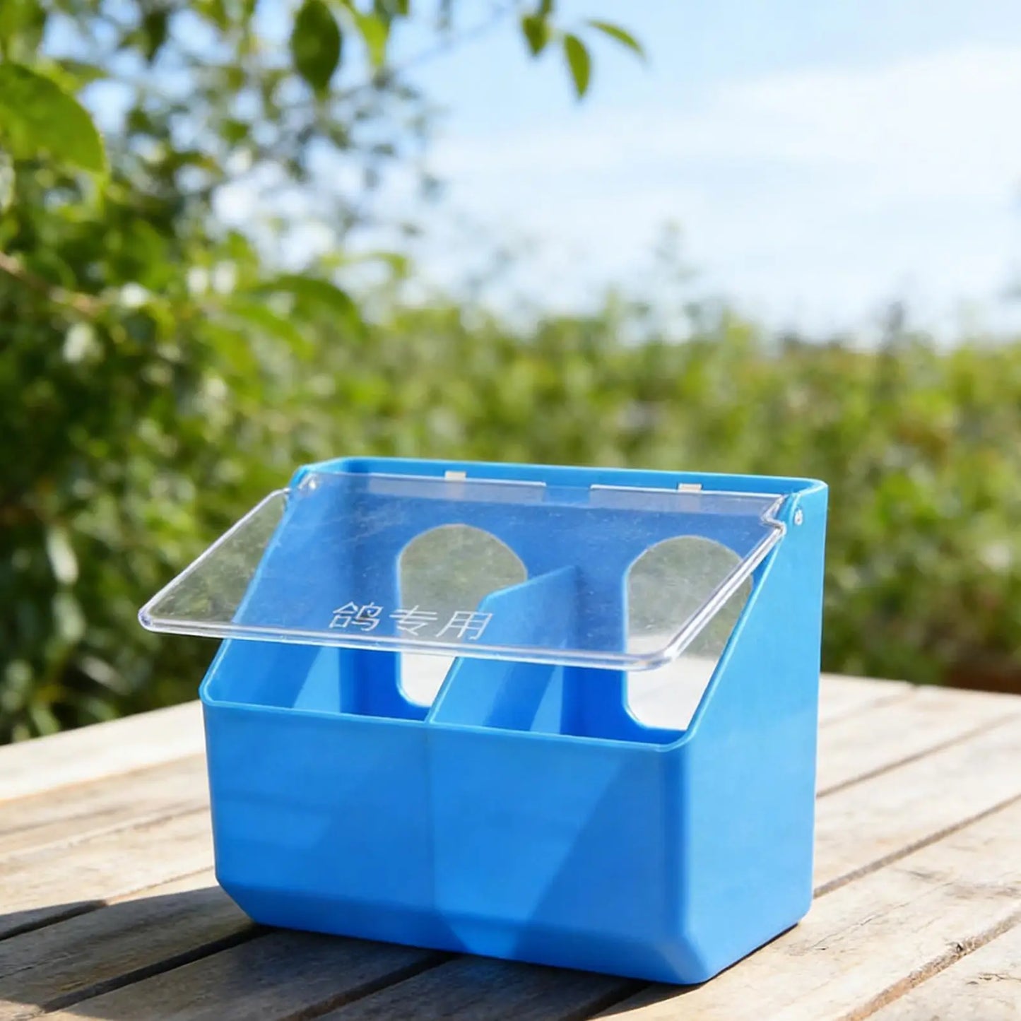 Hanging Bird Feeder Dual Port – Large Capacity ABS Dispenser
