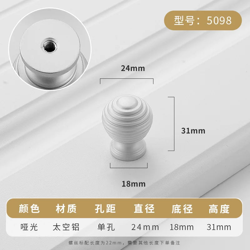 Black Aluminium Cabinet Knobs & Drawer Pulls | Modern Hardware