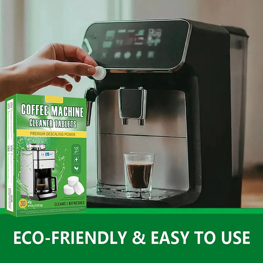 Coffee Machine Cleaning Tablets With 30 Pieces Of Coffee Machine Descaling Agent For Deep Cleaning Of Coffee Stains Peaceful Pleasures Health and Wellness