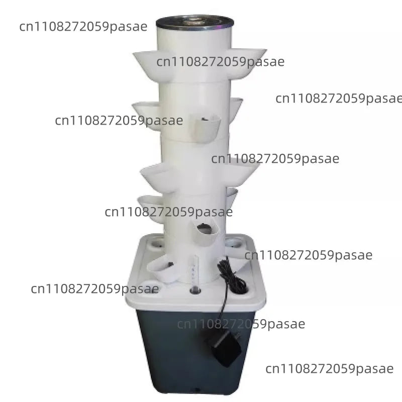 Hydroponic Column Tower – Soilless Vertical Vegetable Grower