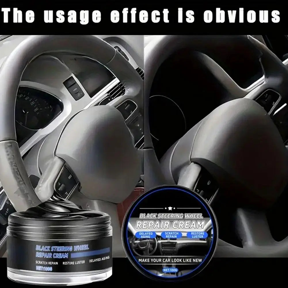 Car Steering Wheel Repair Paste for Glossy Finish Restoration Peaceful Pleasures Health and Wellness