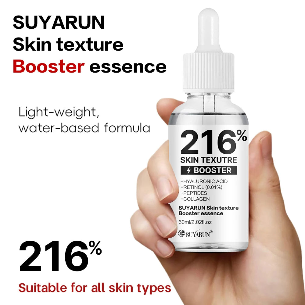 SUYARUN 216% Skin Texture Serum - Hyaluronic Acid + Niacinamide (Vit B3) Anti-Aging Face Treatment | Hydration & Firmness Boost. Peaceful Pleasures Health and Wellness