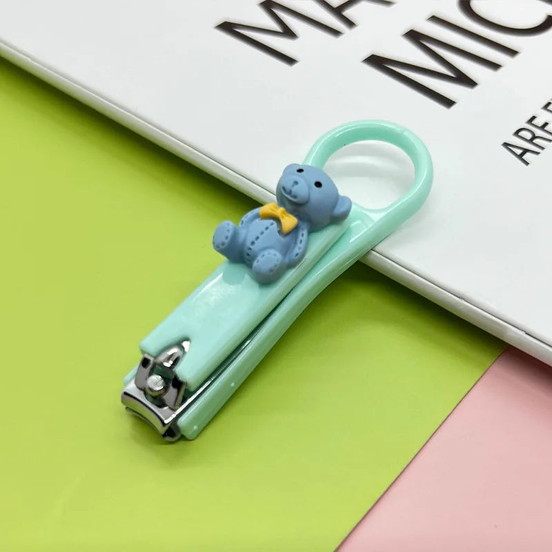 Kids Heart Nail Clipper & File Set | Girls Cartoon Grooming