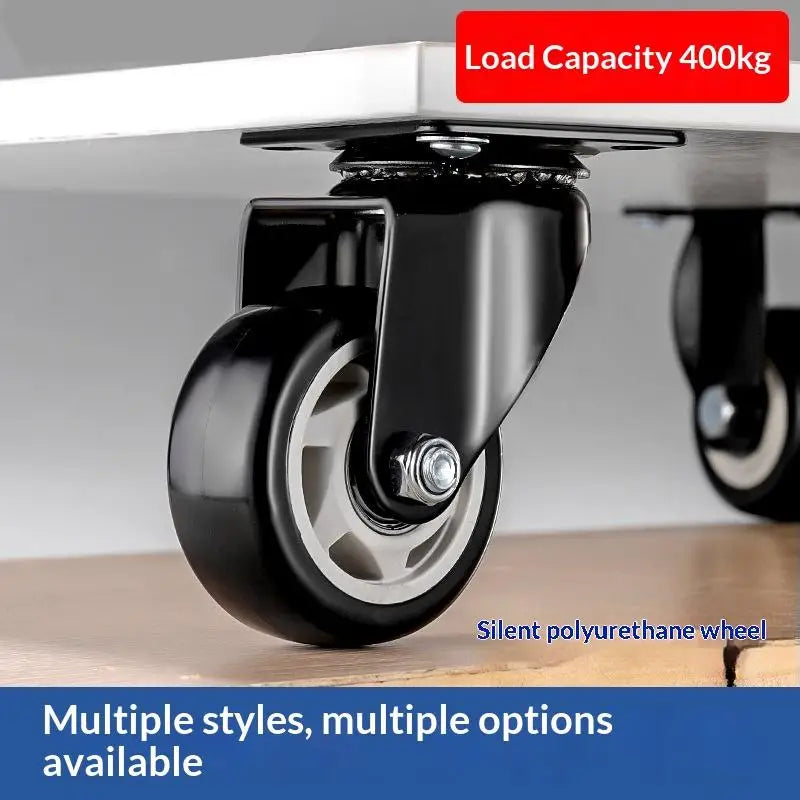 Heavy-Duty Swivel & Fixed Furniture Caster Wheels | PP/PVC