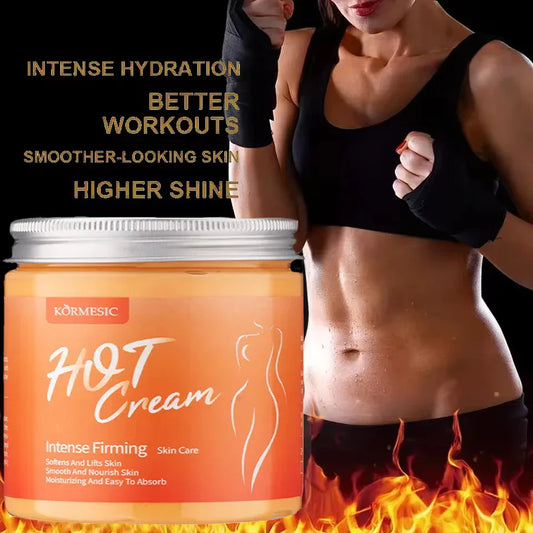BIOAOUA Hot Cream Massage Gel – Anti-Cellulite Body Slimming Anti-Cellulite Body Cream Oasis Select