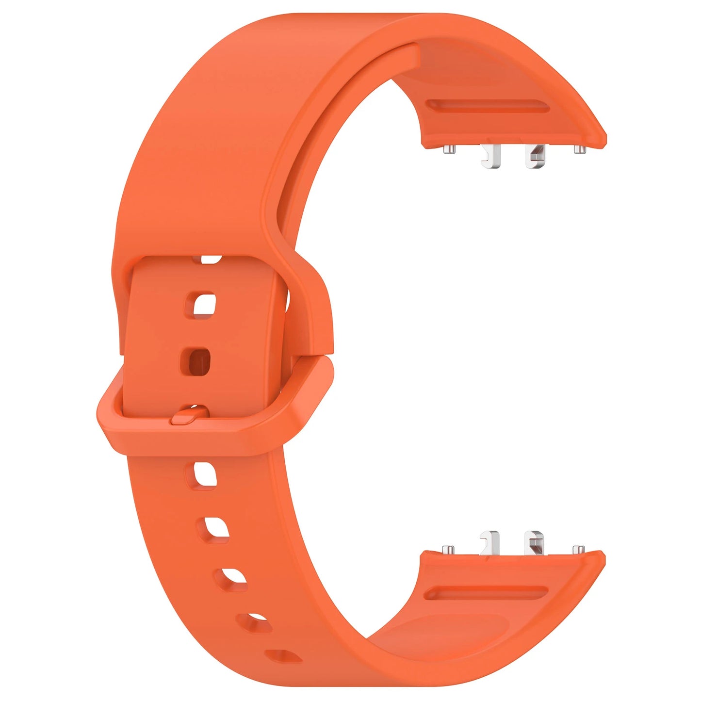 Silicone Sport Band for Samsung Galaxy Fit 3 – Soft Strap Peaceful Pleasures Health and Wellness orange Galaxy Fit 3