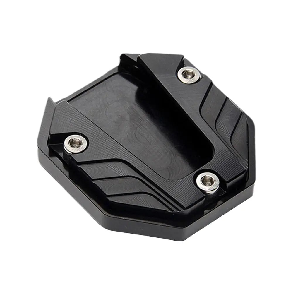 1/2/4pcs Sleeve Electric Vehicle Side Support Enlarge Base Foot Widened Non-slip Side Peg Cover Motorcycle Non-slip Side Support Peaceful Pleasures Health and Wellness 1pcs black