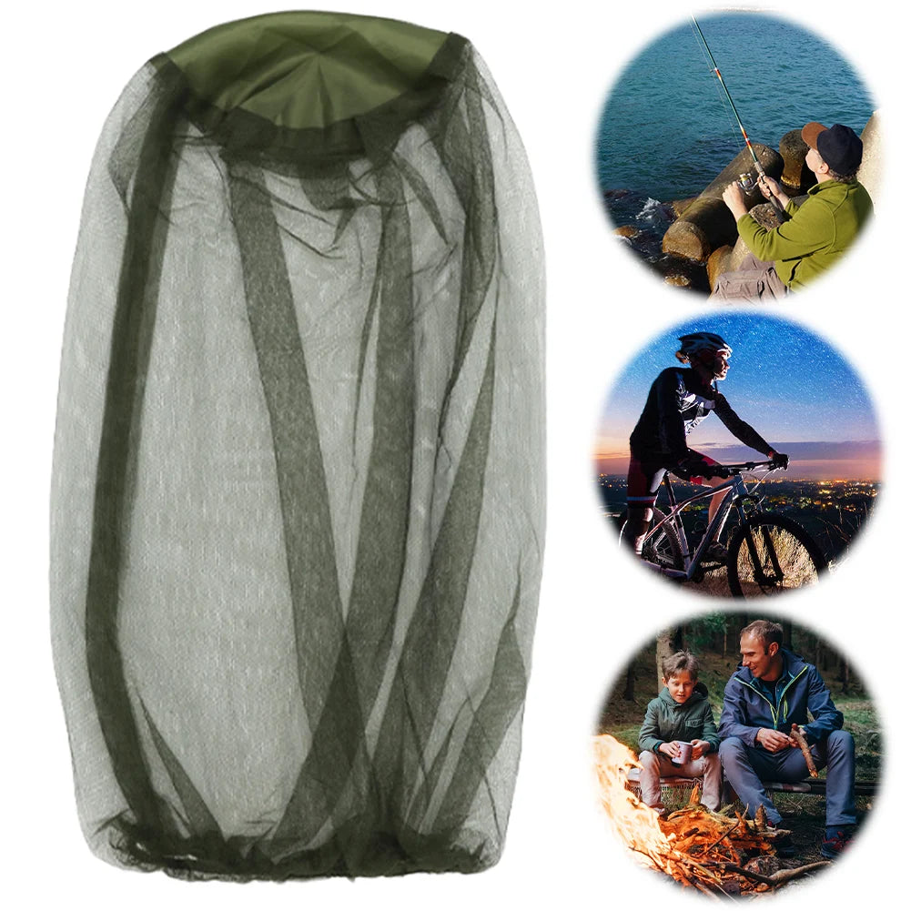 Anti-Mosquito Head Net Hat – Breathable Mesh, Outdoor Use Peaceful Pleasures Health and Wellness