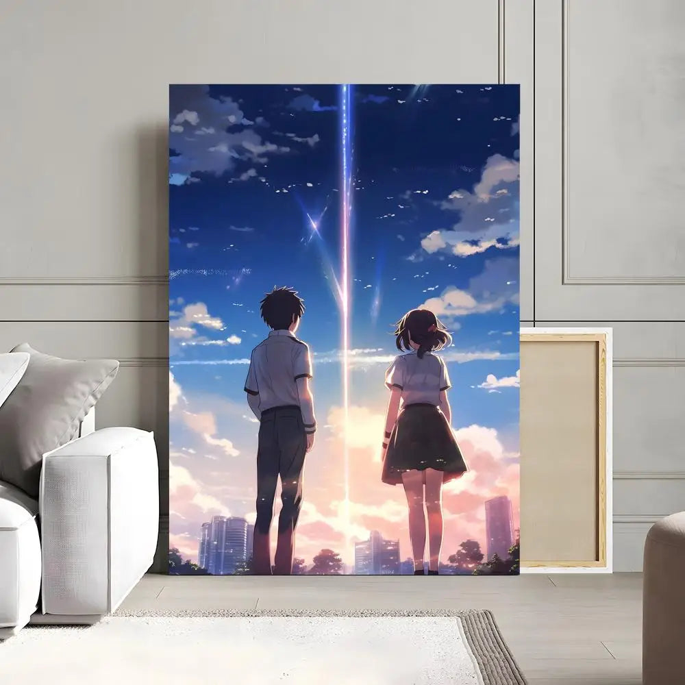 Your Name Anime Canvas Poster | Waterproof Wall Art Decor