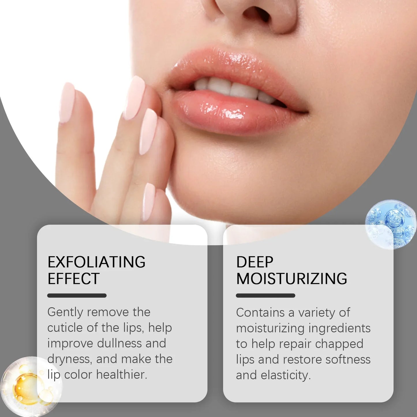 Hyaluronic Acid Lip Scrub – Exfoliate, Brighten & Moisturize