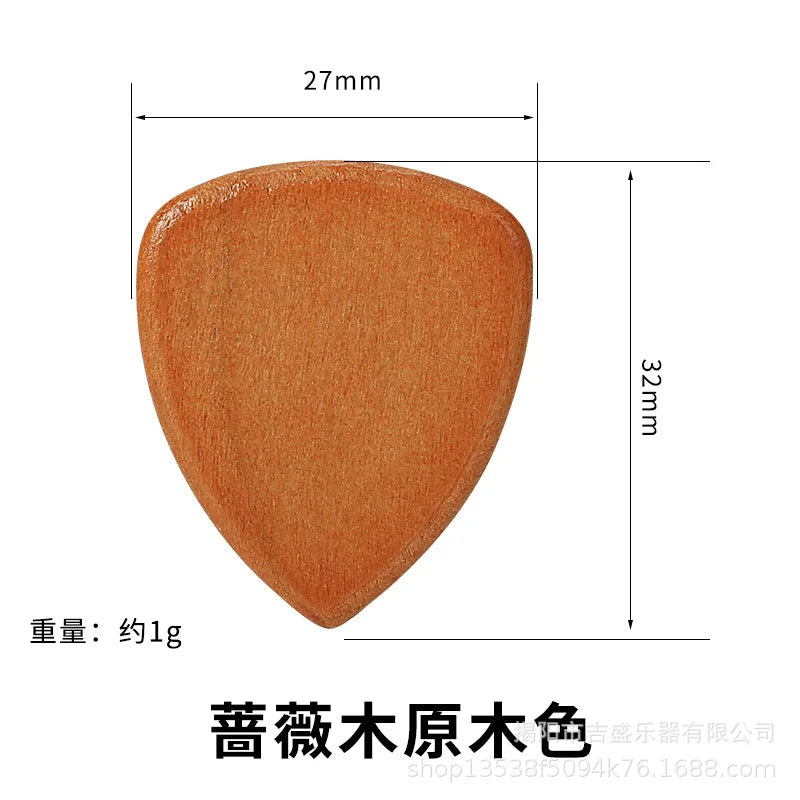 Wood Guitar Pick Electric Parts Premium Guitarpicks Enhancing Grip