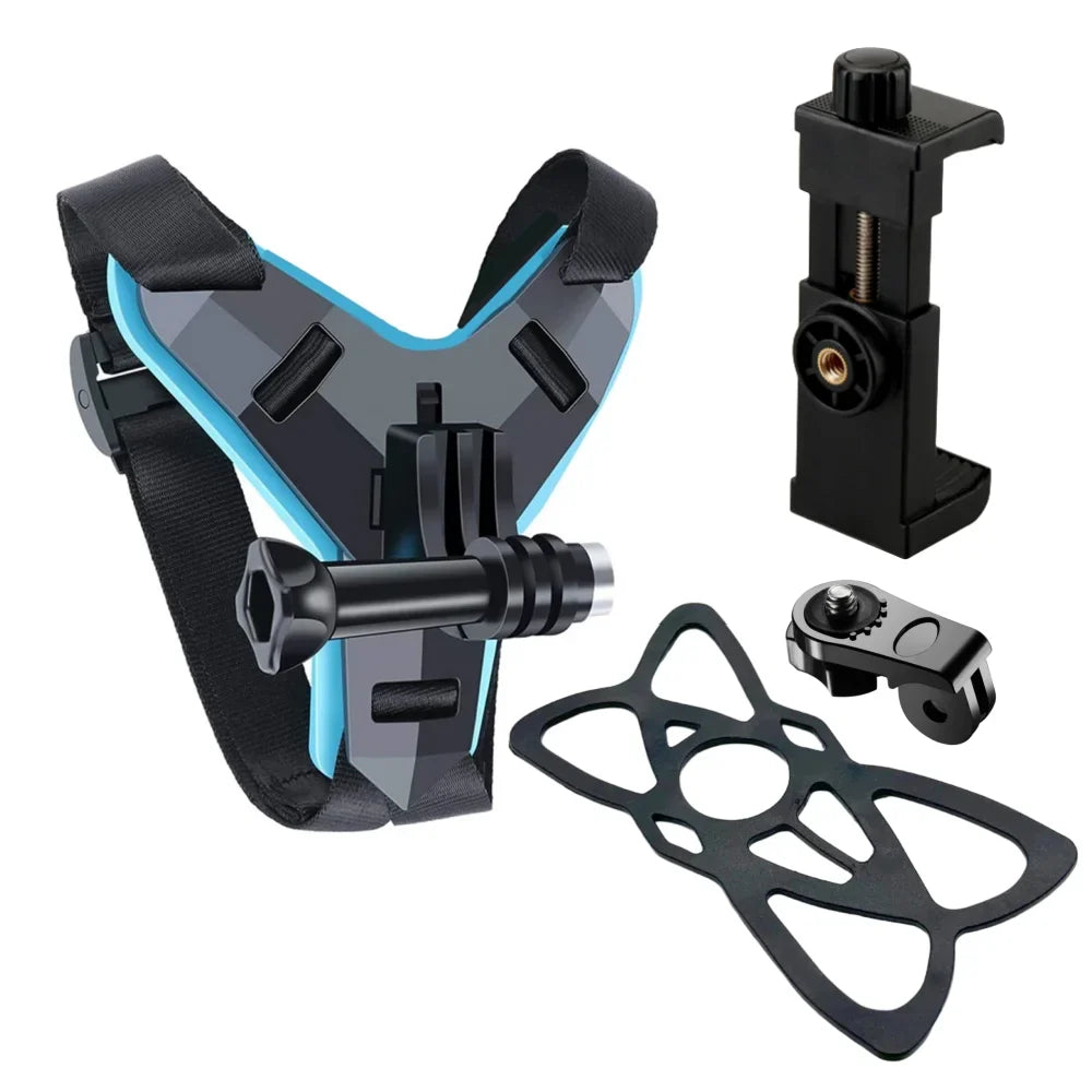 Motorcycle Helmet Mount for GoPro Hero 13/12 & DJI Action 5