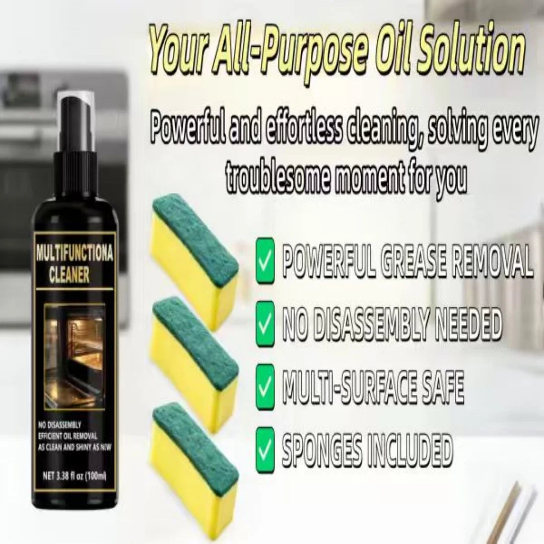Oven & Kitchen Cleaner Spray – Grease Cutting Formula 100ml
