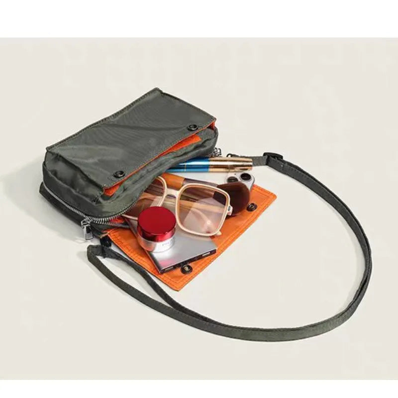 Japanese Anti-Splash Nylon Messenger Shoulder Bag for Men