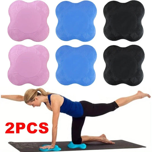 TPE Yoga Knee Pads Set of 2 – Anti-Slip Kneeling Mats Yoga Knee Pad Peaceful Pleasures Health and Wellness
