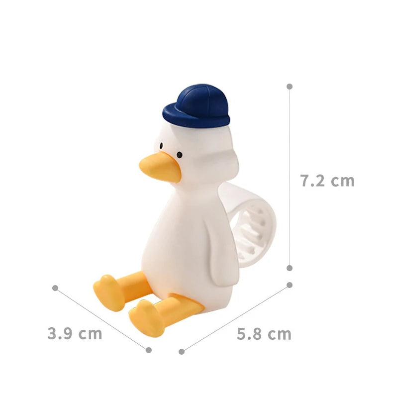 New Bear Duck Punch-free Door Anti-collision Pad Room Bathroom Door Handle Silicone Silent Protection Pad Door Handle Cover Peaceful Pleasures Health and Wellness A8