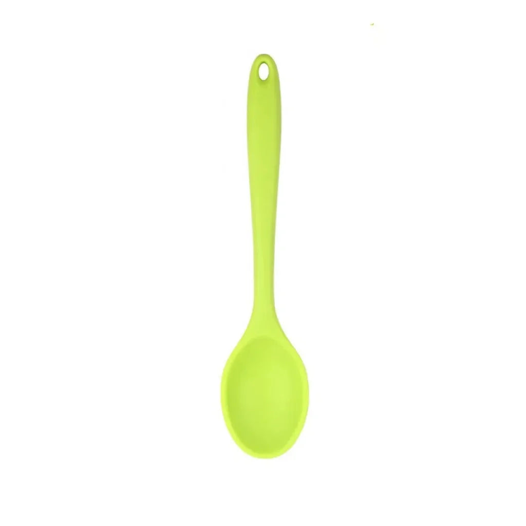 Silicone Soup Spoon – Heat-Resistant Nonstick Kitchen Spoon