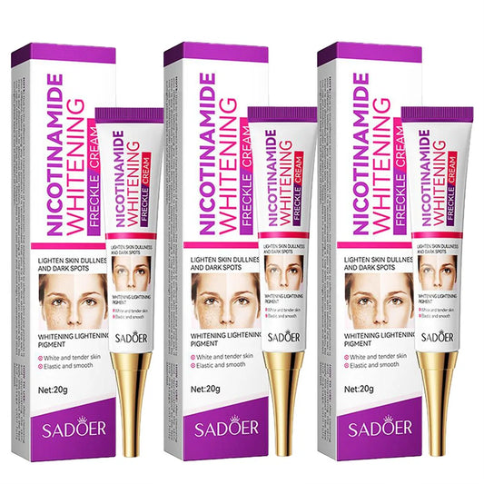 3pcs Nicotinamide Face Cream Moisturizing Facial Cream Skin Care Cosmetics Products Peaceful Pleasures Health and Wellness 3pcs