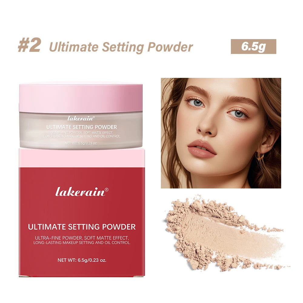 Ultimate Blurring Setting Powderlong-Lasting Setting Soft Matte Finish Oil Control and Makeup Fixation Removal Pore Modification Peaceful Pleasures Health and Wellness 2