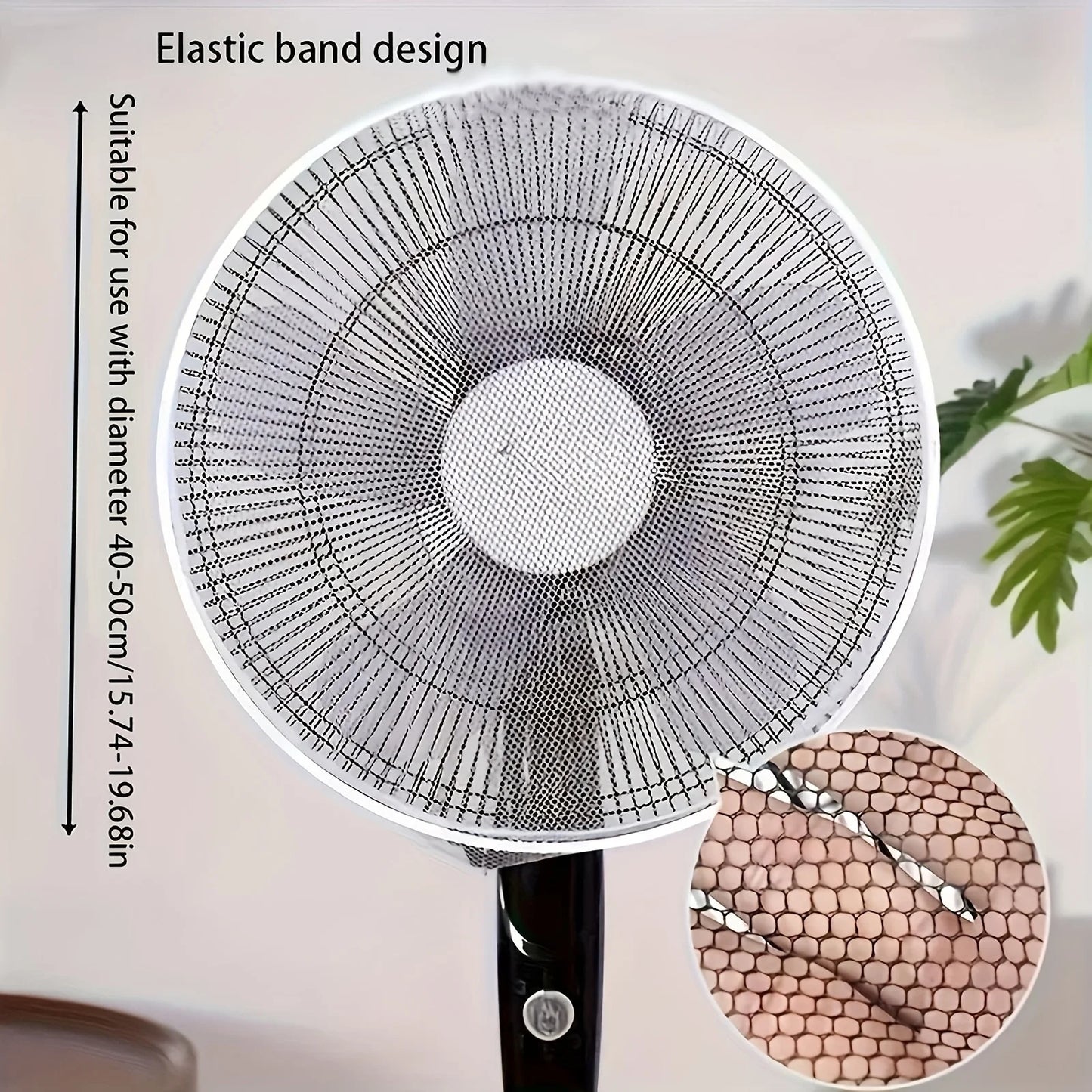 Universal Reusable Fans Cover Dustproof Net-hand Wash Machine