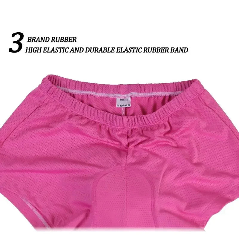 X-TIGER Women's 3D Padded Cycling Shorts | MTB Briefs