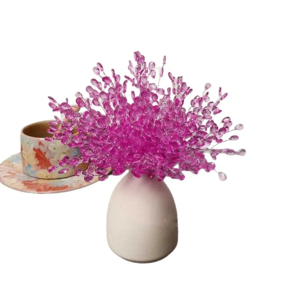 50pcs Acrylic Crystal Bud Branches | DIY Wedding & Home Décor