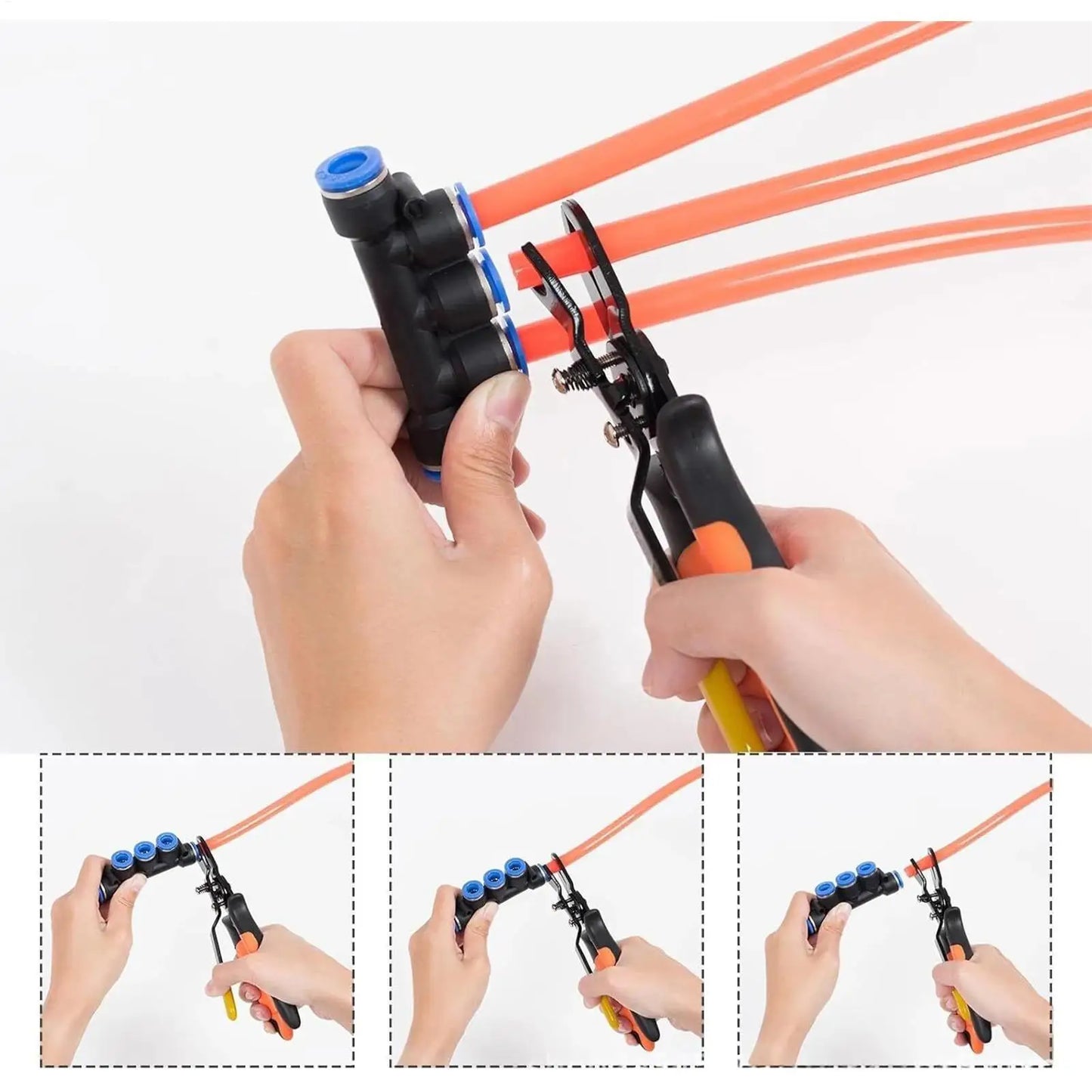 Pneumatic Disconnect Pliers | Push-to-Connect Fitting Removal