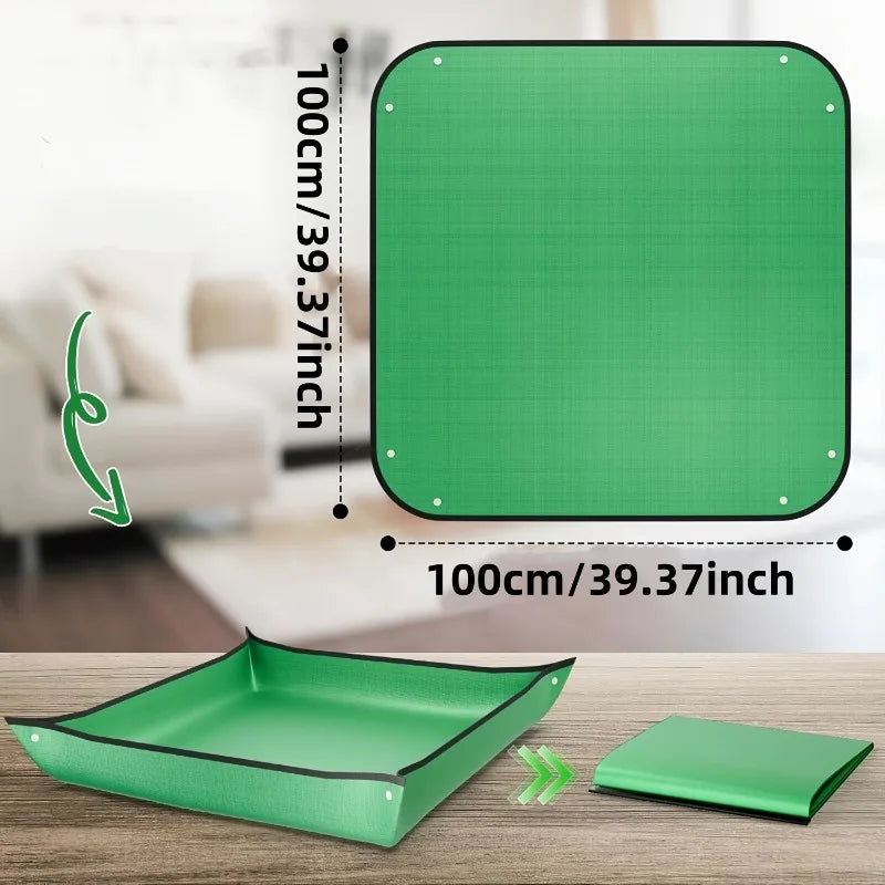 Waterproof Repotting Mat – Potting Tray for Plants & Succulents Plant Repotting Mat Peaceful Pleasures Health and Wellness