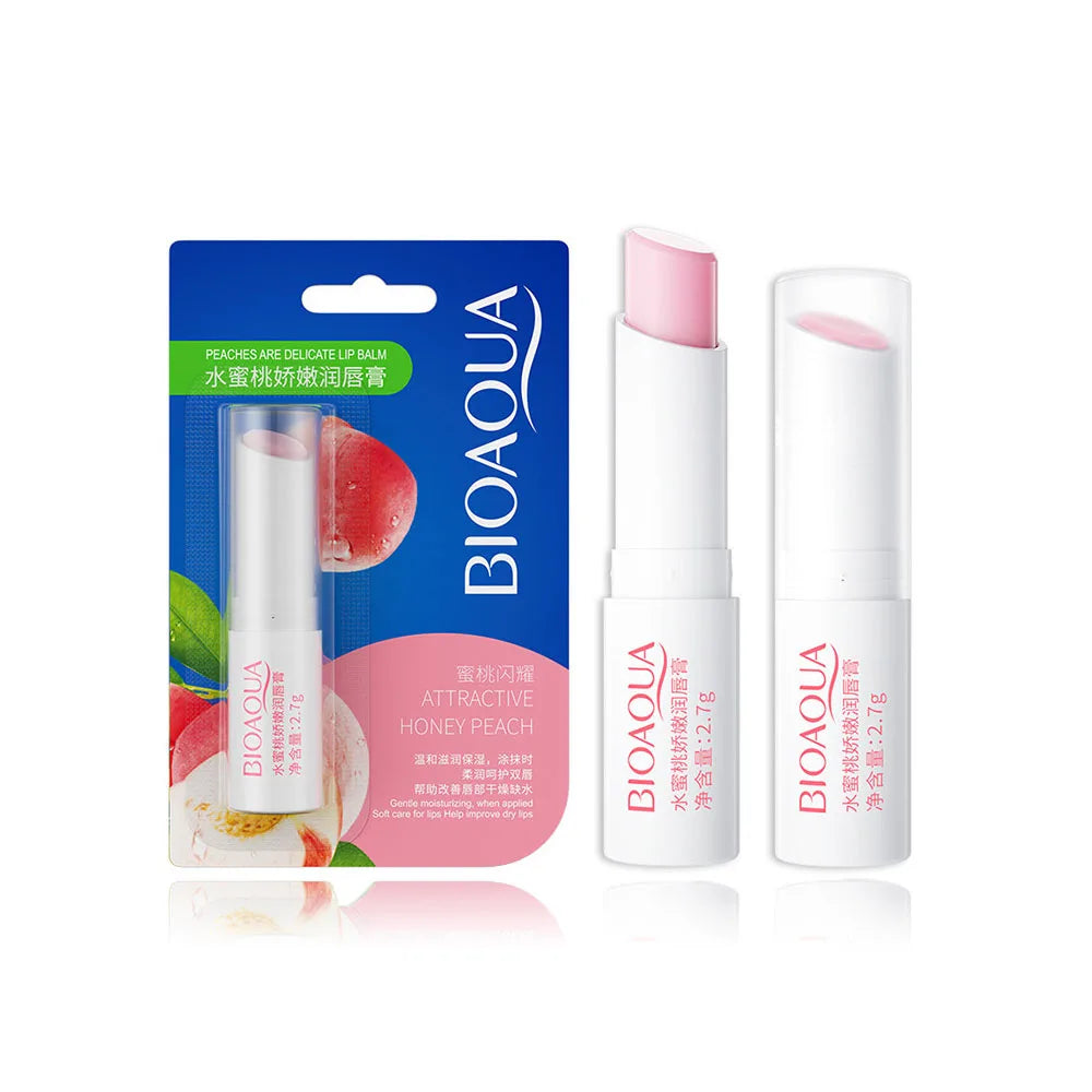 BIOAQUA Natural Fruit Lip Balm – Moisturizing Jelly Nourishing
