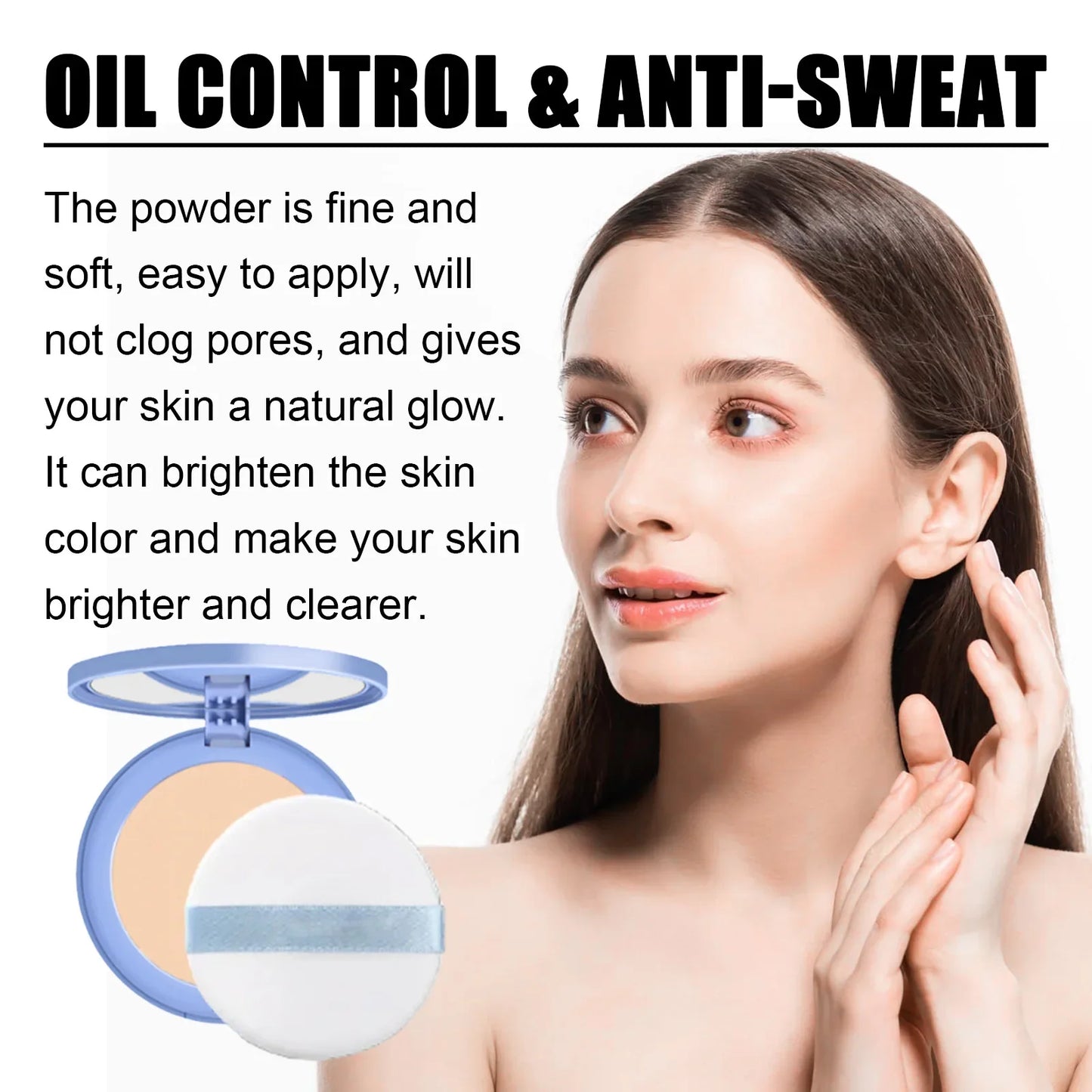 Jaysuing Lavender Setting Powder – Oil Control & Matte Finish