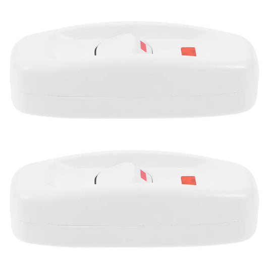 2Pcs Vintage Style Bed 10a 250V Indicator Light Single Control Lamp Switch Replacement Fit Bedside Table Desk Lamp Peaceful Pleasures Health and Wellness Default Title