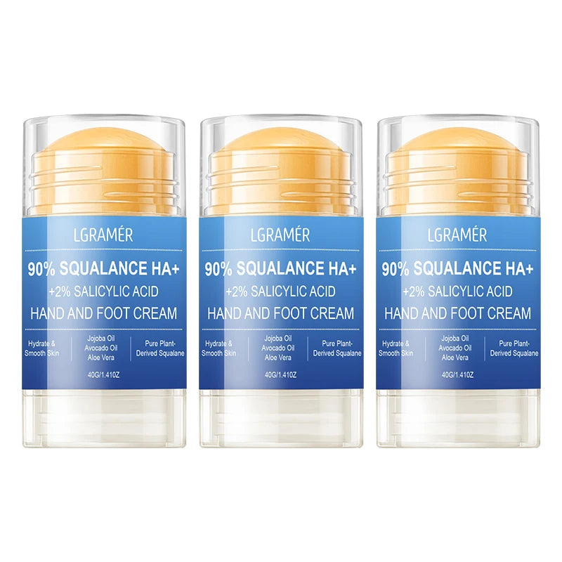 Squalane & Salicylic Acid Hand & Foot Cream for Dry Skin