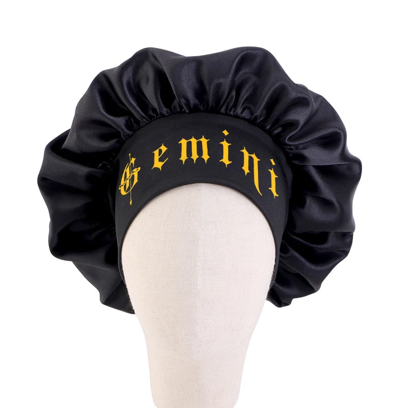 Kids Constellation Bonnet Sleep Cap | Hair Care Hat Ages 2–8