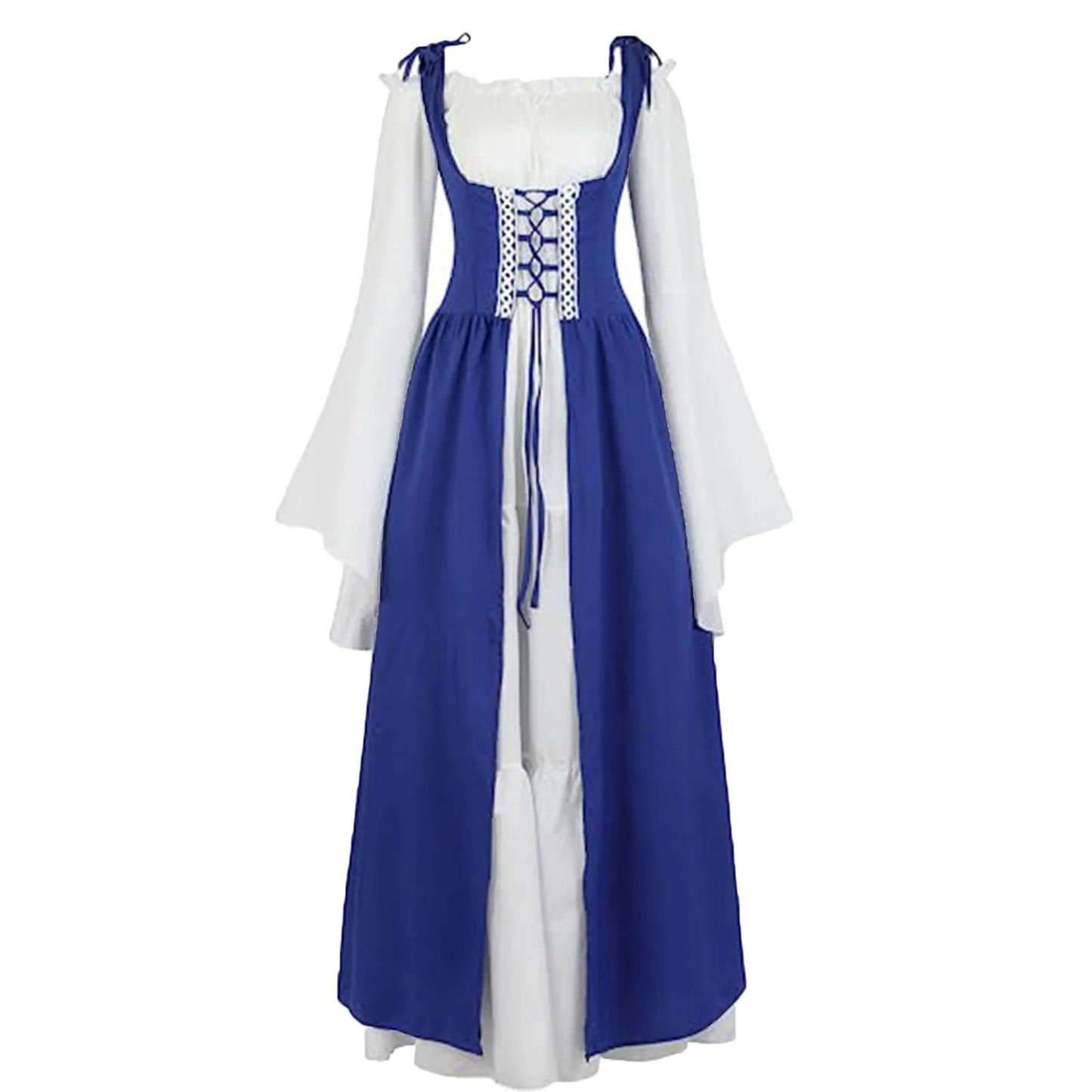 Women's Medieval Corset Lace-Up Dress | Halloween Cosplay