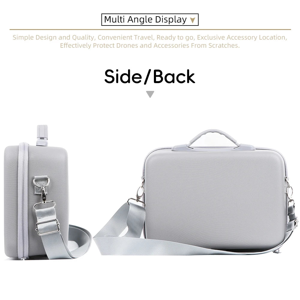 Integrated Lining Design For DJI Lito X1 Lito 1 RC 2 RC N3 All-In-One PU Storage Case With Shoulder Strap For Easy Portability Peaceful Pleasures Health and Wellness