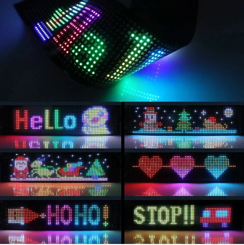 Programmable RGB LED Matrix Sign – Scrolling Text & Animation