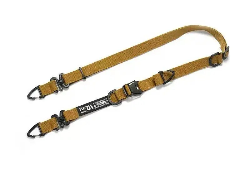 1pcs Outdoor multifunctional diagonal hanging rope with adjustable length expandable single shoulder crossbody backpack strap Peaceful Pleasures Health and Wellness khaki