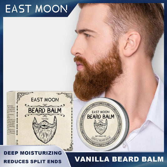 East Moon Vanilla Beard Balm – Moisturizing & Softening, 30g Beard Balm Peaceful Pleasures Health and Wellness Default Title