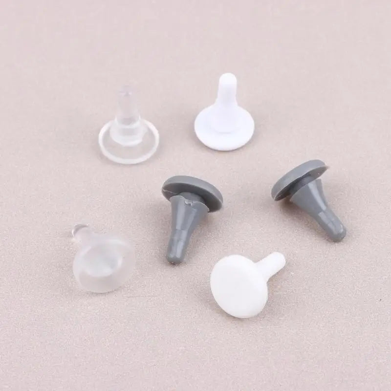 3Colors 20PCS Elevator Hall Door Anti-collision Nails Beans/anti-collision Rubber Pads/Shock Absorption Beans/Opening 5-6mm Peaceful Pleasures Health and Wellness