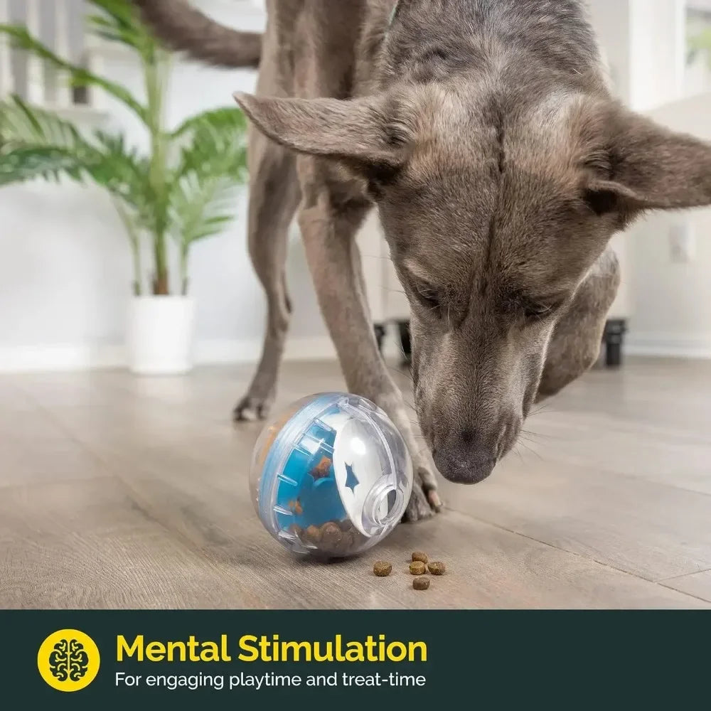 IQ Treat Ball – Interactive Slow Feeder Dog Toy | 3" Dispenser