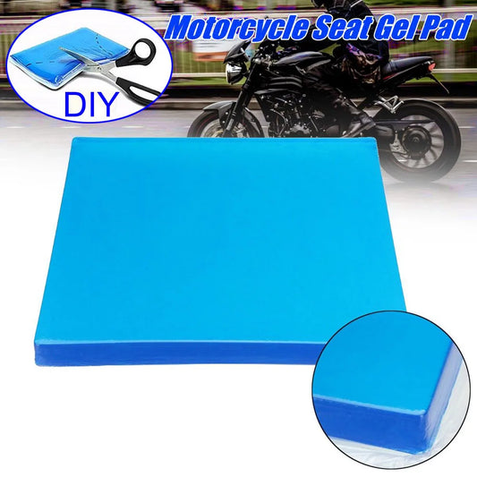 Motorcycle Seat Gel Pad Shock Absorption Mats Cushion Accessories Reduce Fatigue Comfort Soft Cushion Cool DIY Motorbike Seat Peaceful Pleasures Health and Wellness