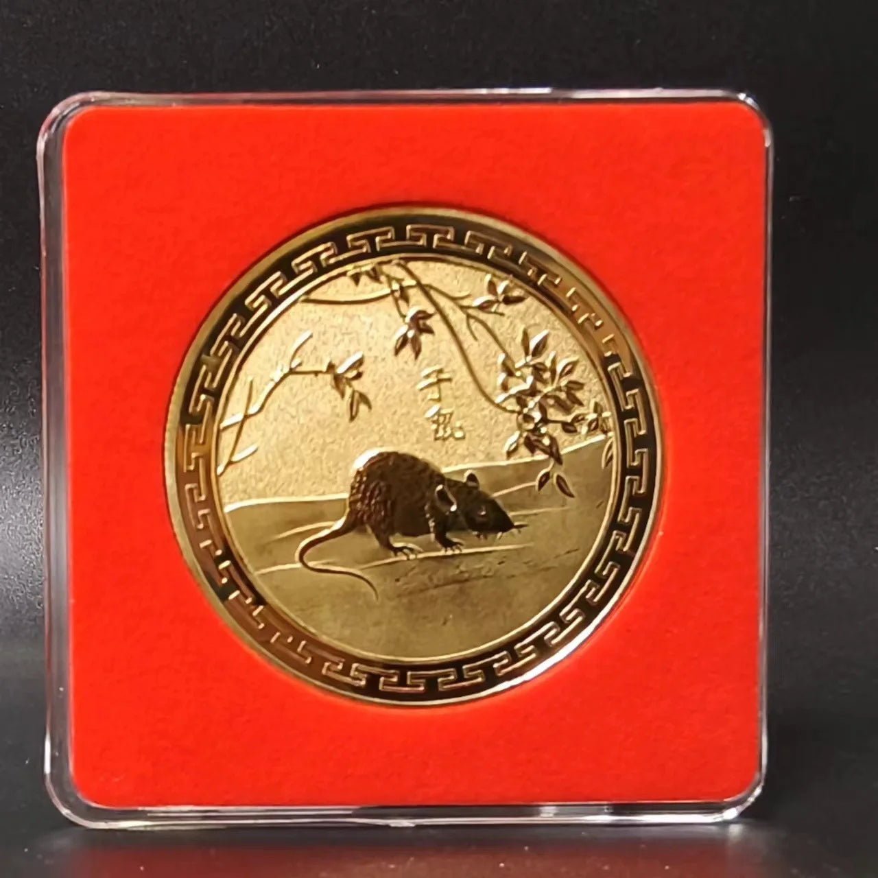 Twelve Zodiac Commemorative Medals Golden Coins Dragon Tiger Rabbit
