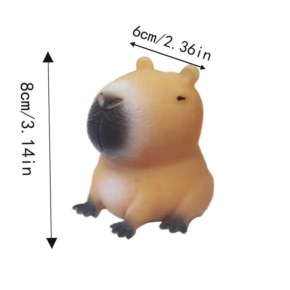Capybara Squeeze Toy | Cute Squishy Fidget Animal Toy