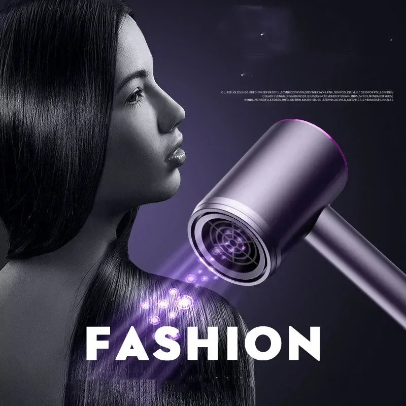 High-speed electric turbine air blower Low noise constant temperature fast drying portable negative ion hair dryer hair dryer Peaceful Pleasures Health and Wellness