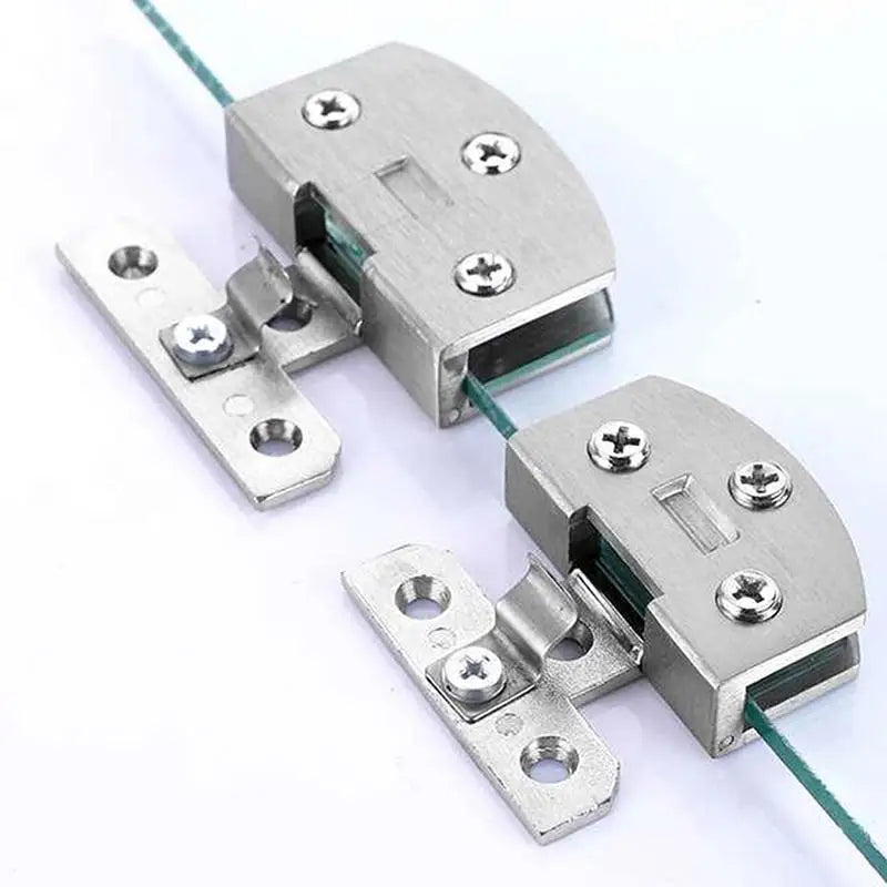 Pivot Hinge/Glass Hinge Rotating Invisible Cabinet Door Hinge Furniture Hardware Side Axis Flip Window Support Gemel Hardware Peaceful Pleasures Health and Wellness