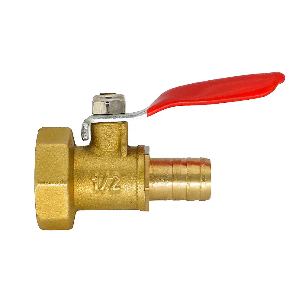Brass Pagoda Ball Valve – Threaded 6–12mm Water Oil Gas Fuel
