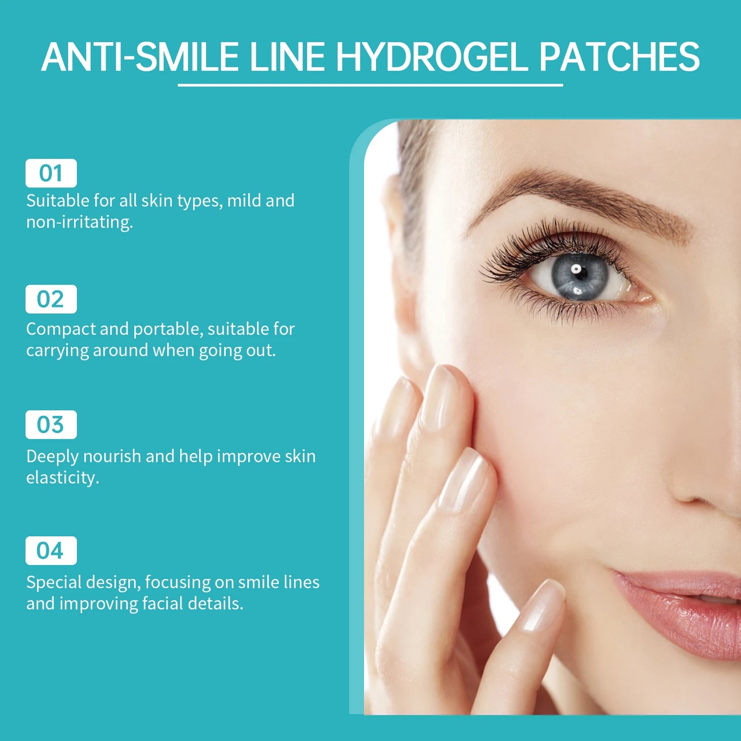 Smile Line Patches – Anti-Aging Nasolabial Fold Treatment